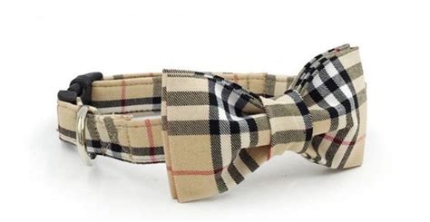 burberry dog collar replica|burberry bow tie dog collar.